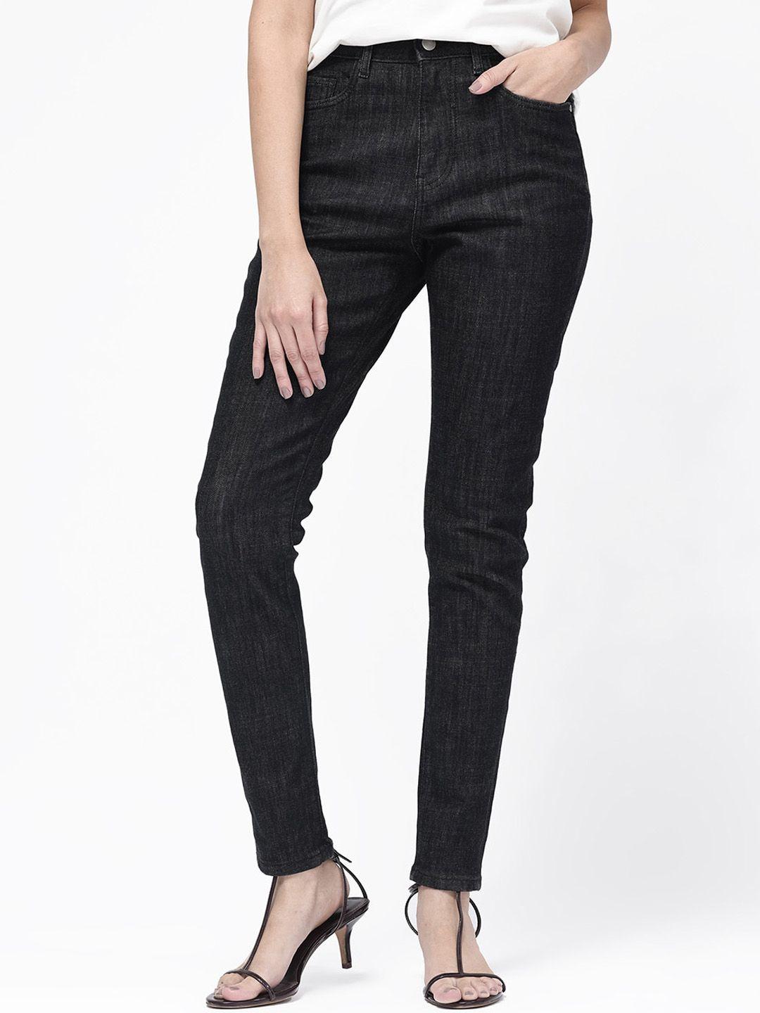 rareism women comfort slim fit stretchable jeans