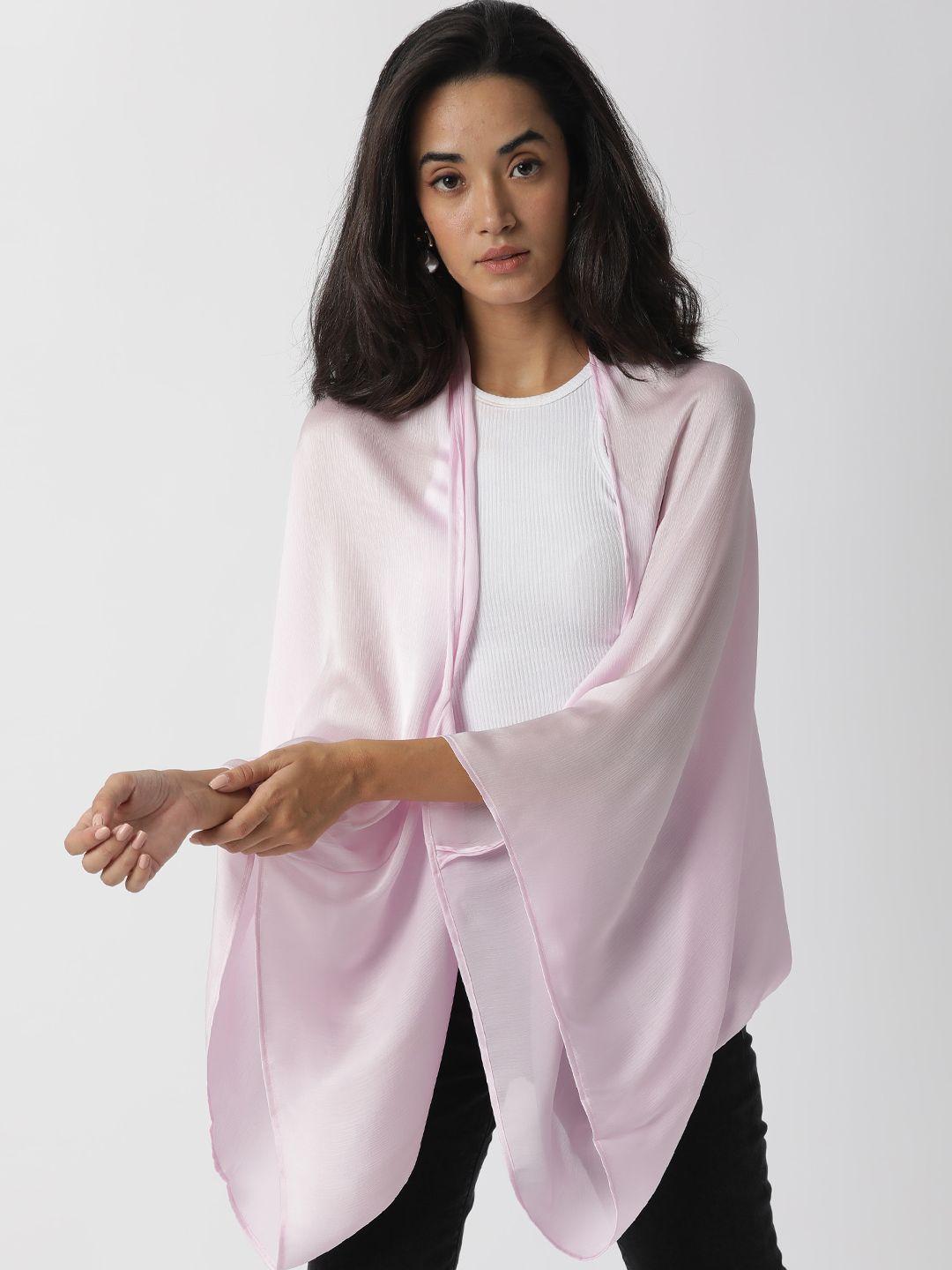 rareism women mauve lilac shrug