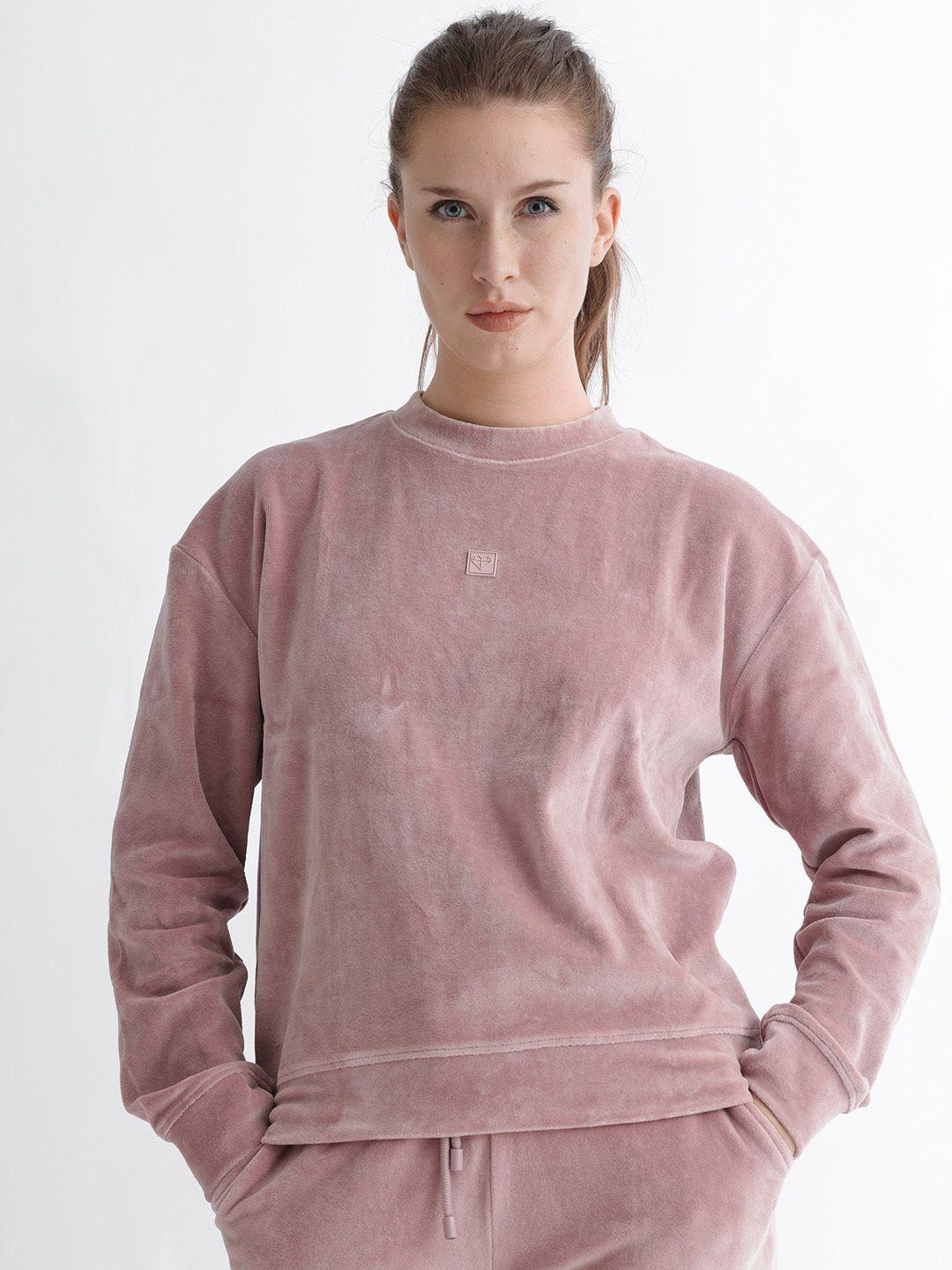 rareism women pink sweatshirt