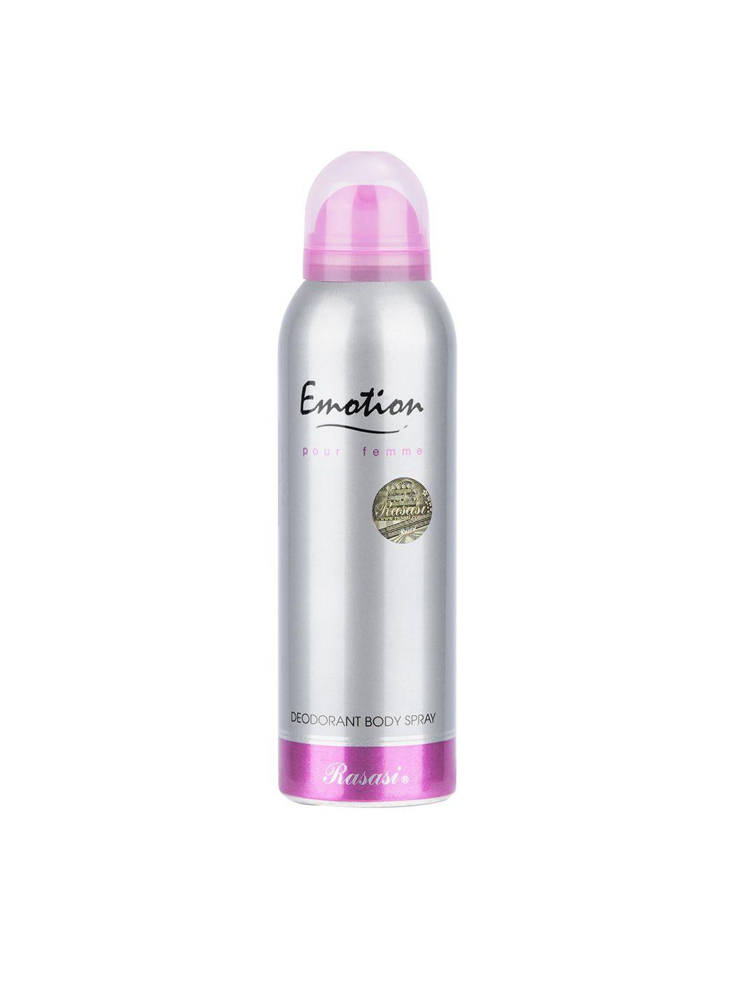 rasasi women emotion pour femme deodorant body spray - 200 ml