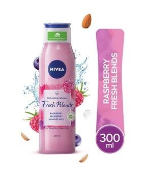 raspberry fresh blends refreshing shower gel