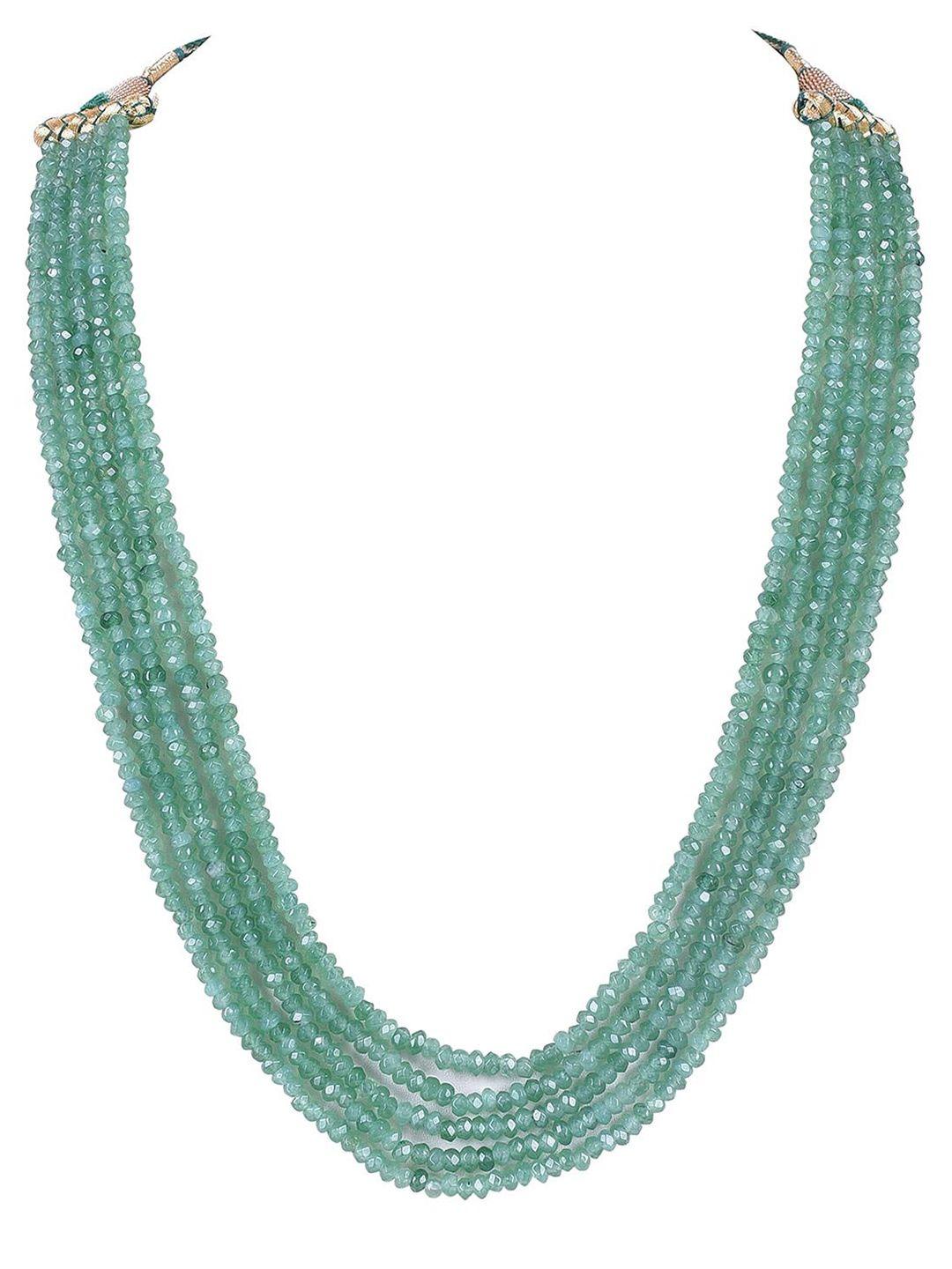 ratnavali jewels onyx layered necklace