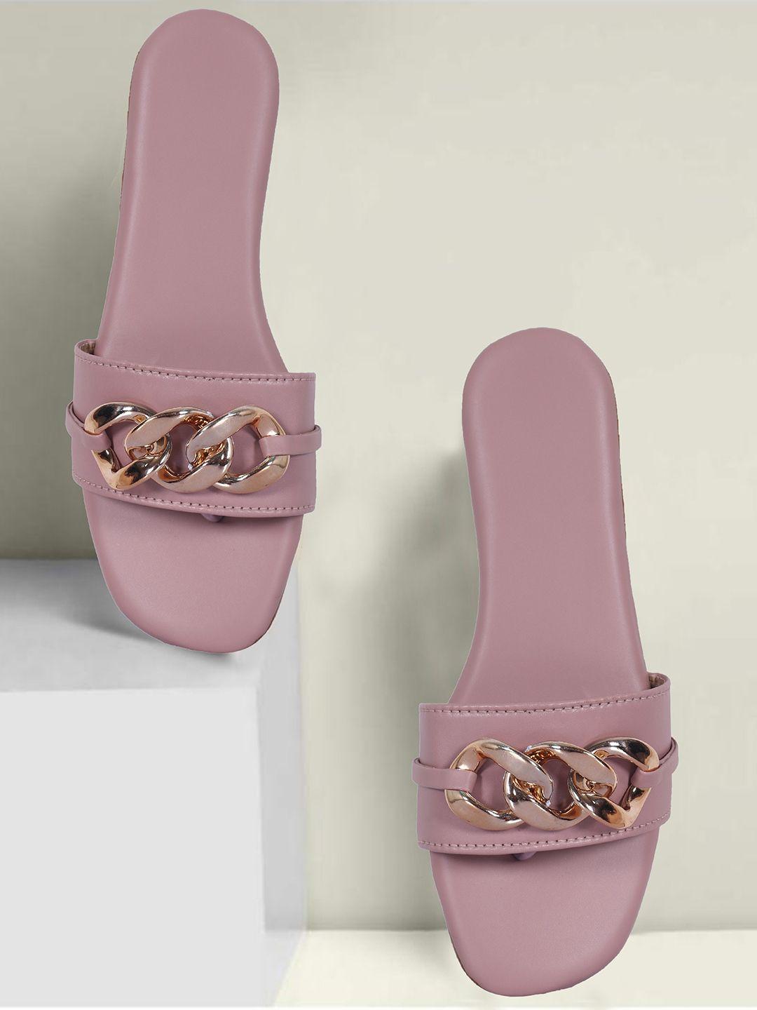 ravis embellished open toe flats