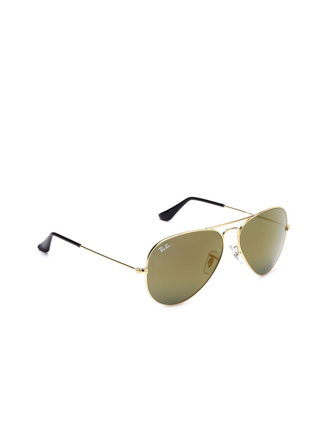 ray-ban unisex aviator sunglasses 0rb3025i
