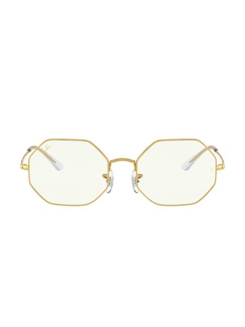 ray-ban 0rb1972 transparent beveled sunglasses - 53.8 mm