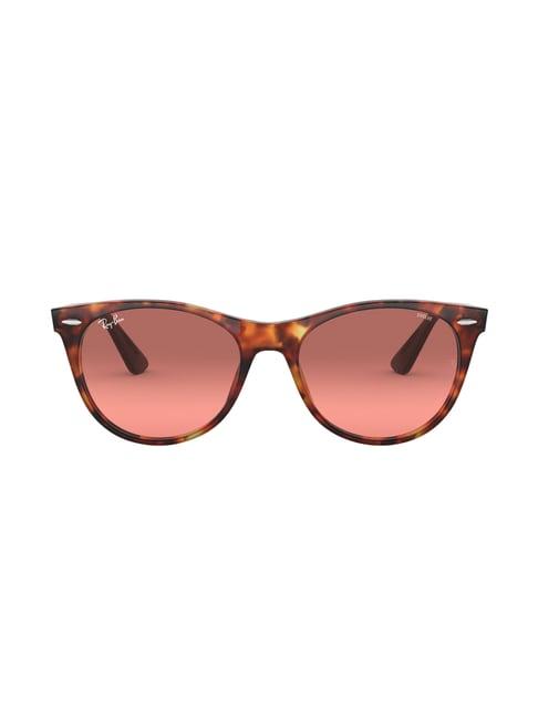 ray-ban 0rb2185 red evolve icons round sunglasses - 52 mm