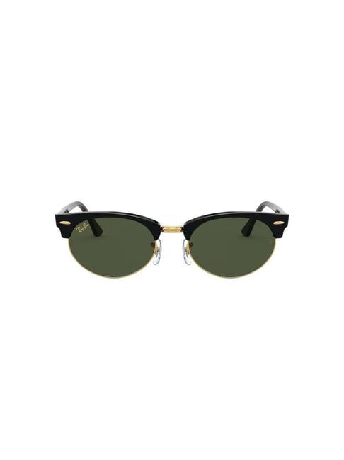 ray-ban 0rb3946 green icons clubmaster sunglasses - 52 mm