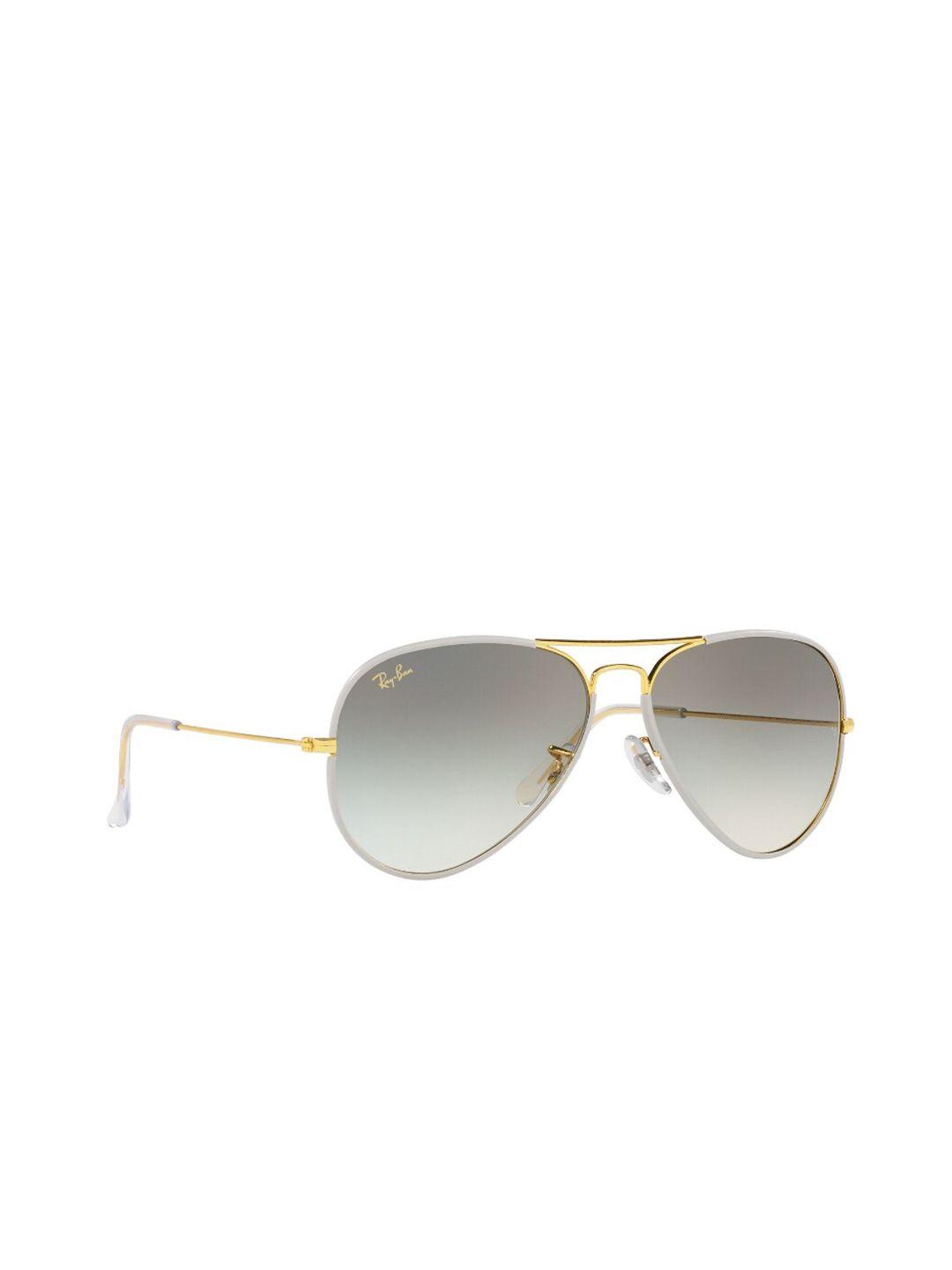 ray-ban men aviator sunglasses with uv protected lens 8056597446518