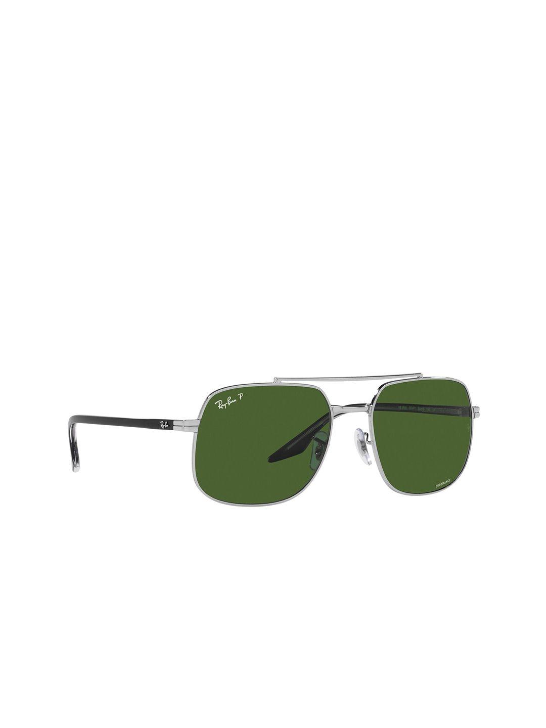 ray-ban square sunglasses with polarised lens 8056597719599