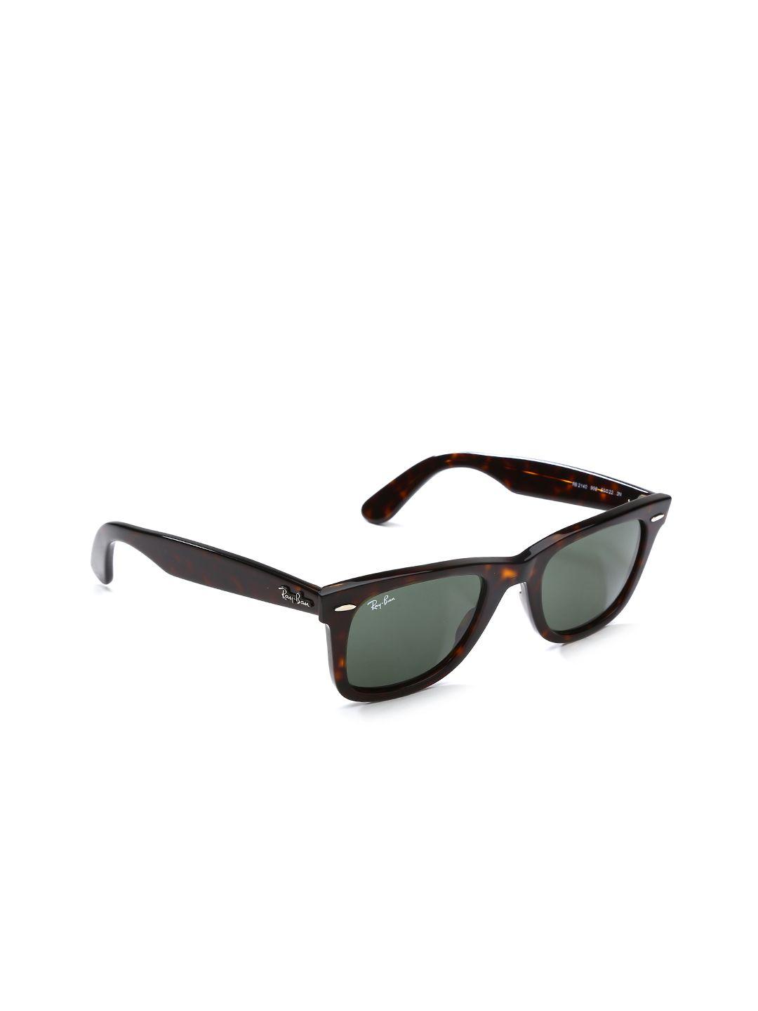 ray-ban unisex printed wayfarer sunglasses 0rb214090250-902