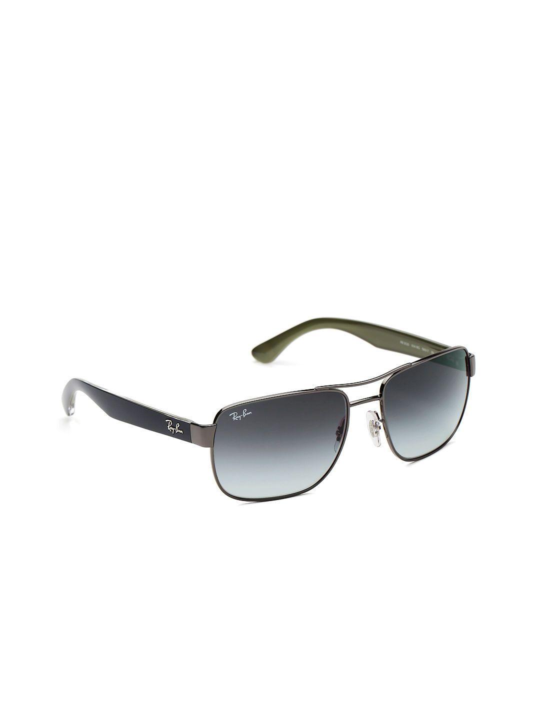 ray-ban unisex rectangular sunglasses 0rb3530