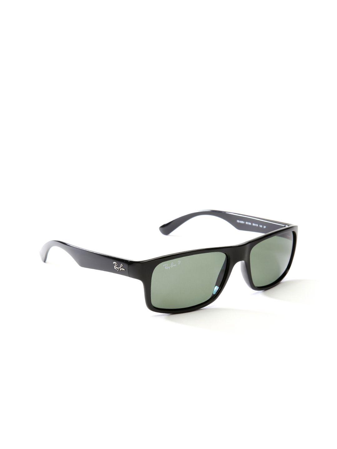 ray-ban unisex rectangular sunglasses 0rb4205i601/9a56