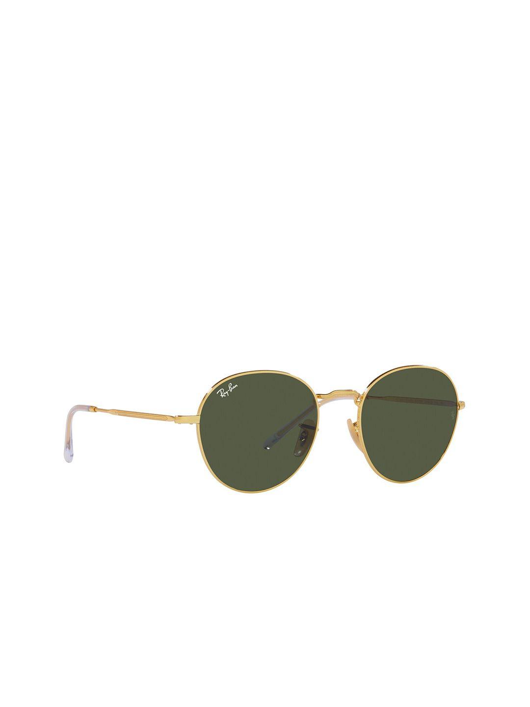 ray-ban unisex round sunglasses with uv protected lens