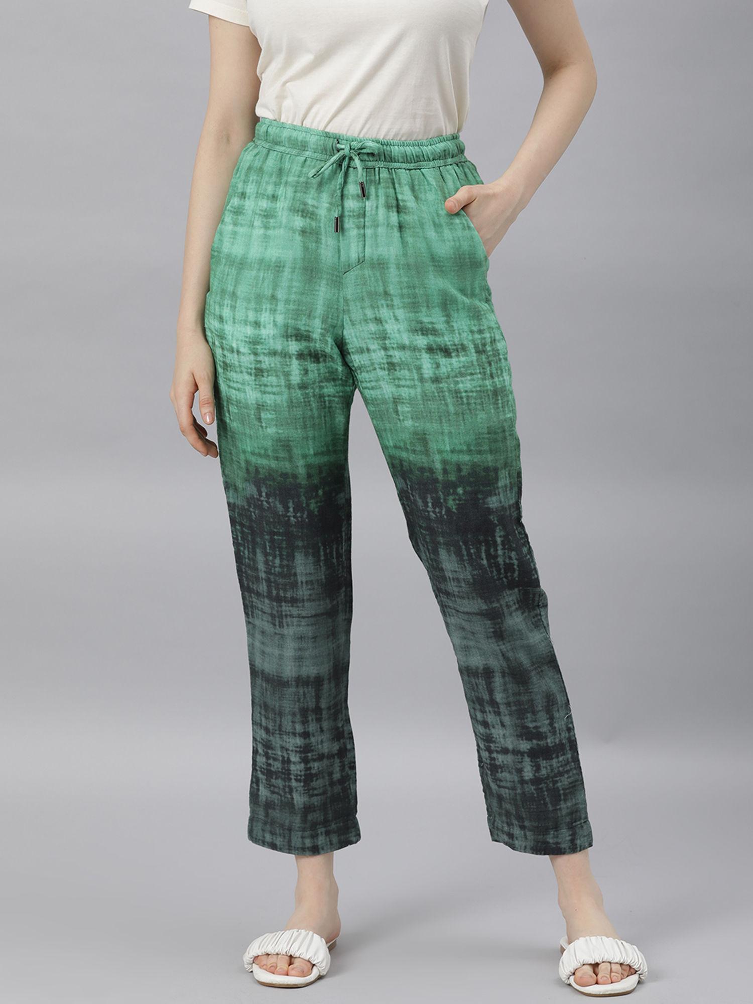 raymon green trouser