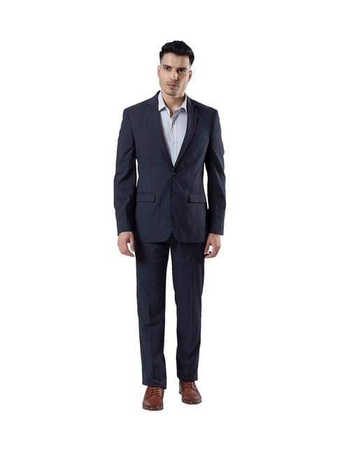 raymond dark blue suit