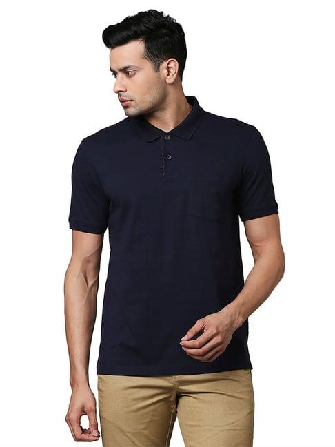 raymond dark navy polo t-shirt