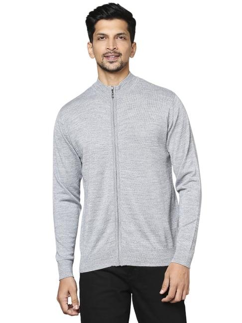 raymond grey  regular fit sweaters