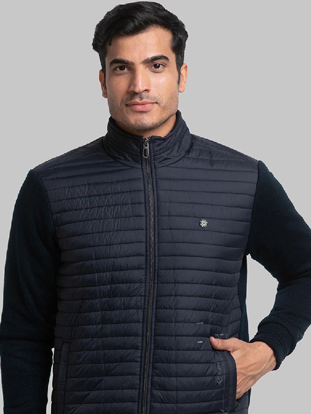 raymond men blue puffer jacket