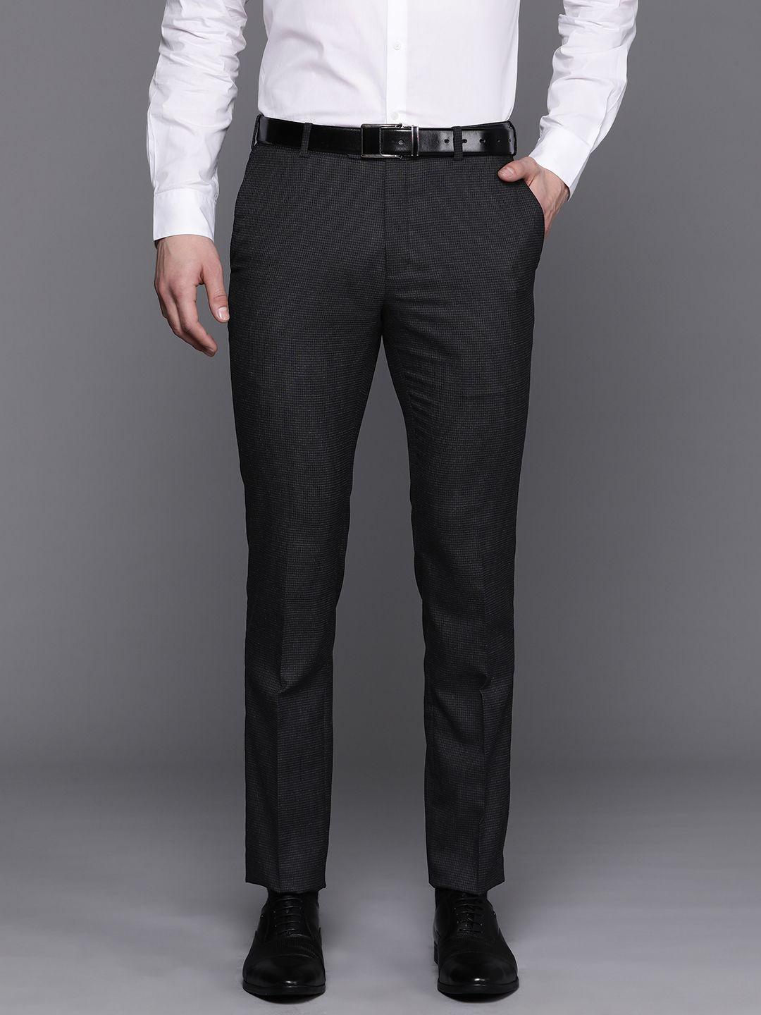 raymond men slim fit trousers