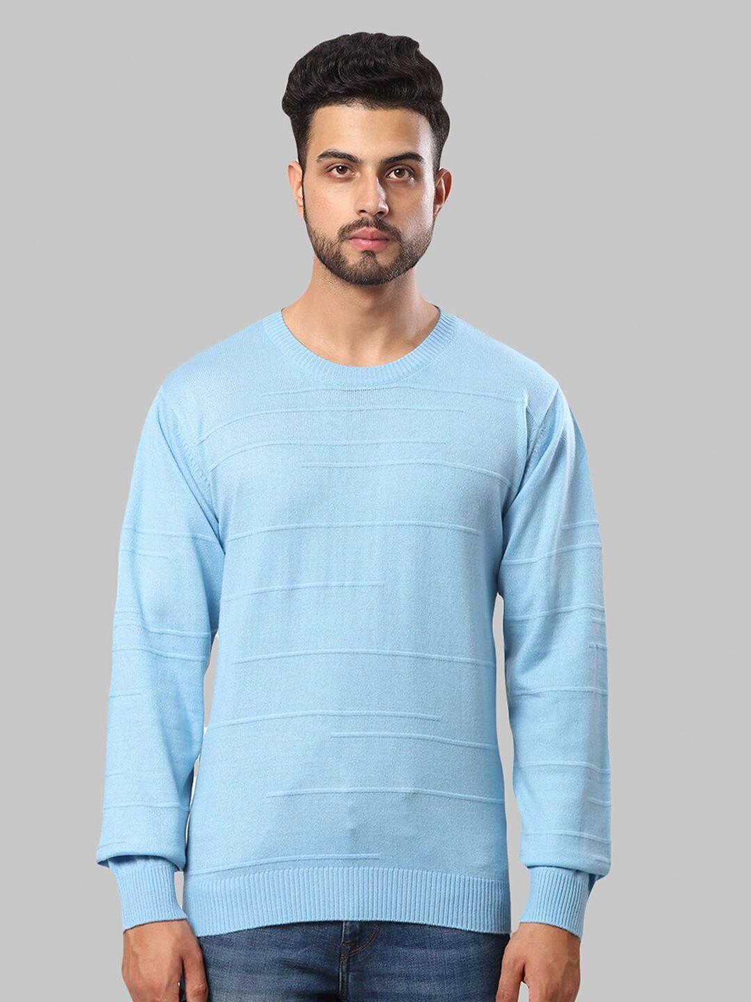 raymond men striped pullover sweater