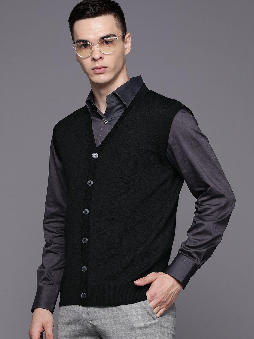 raymond sleeveless cardigan