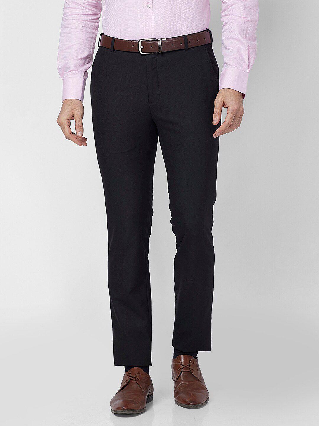 raymond slim-fit formal trousers