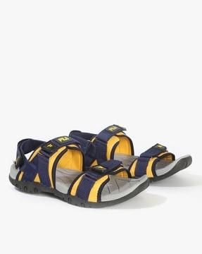 razzo slip-on sandals with velcro fastening