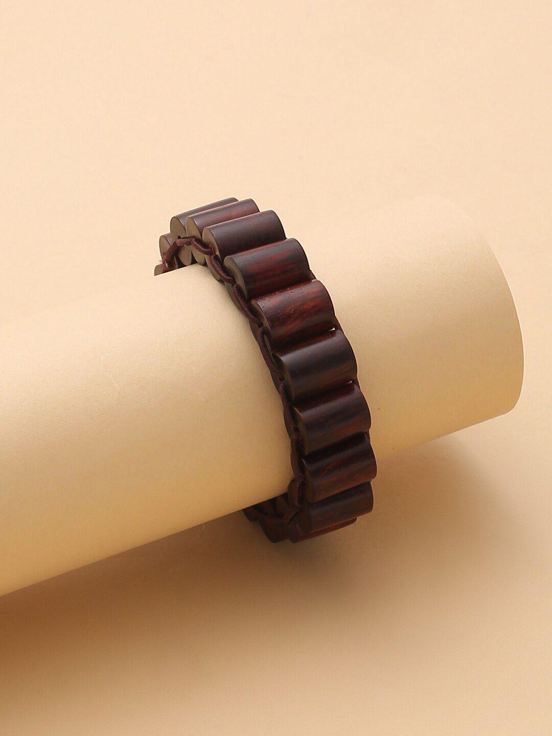 rdk adult red & black red sandalwood pipe style bracelet