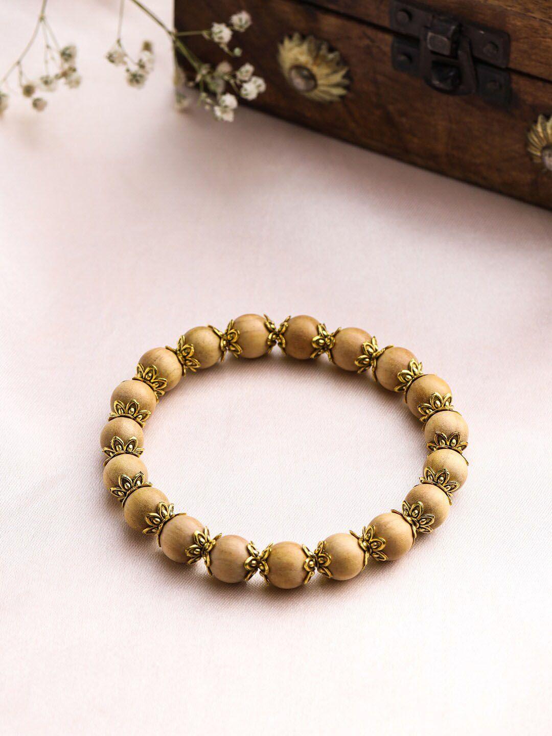 rdk artificial beads elasticated bracelet