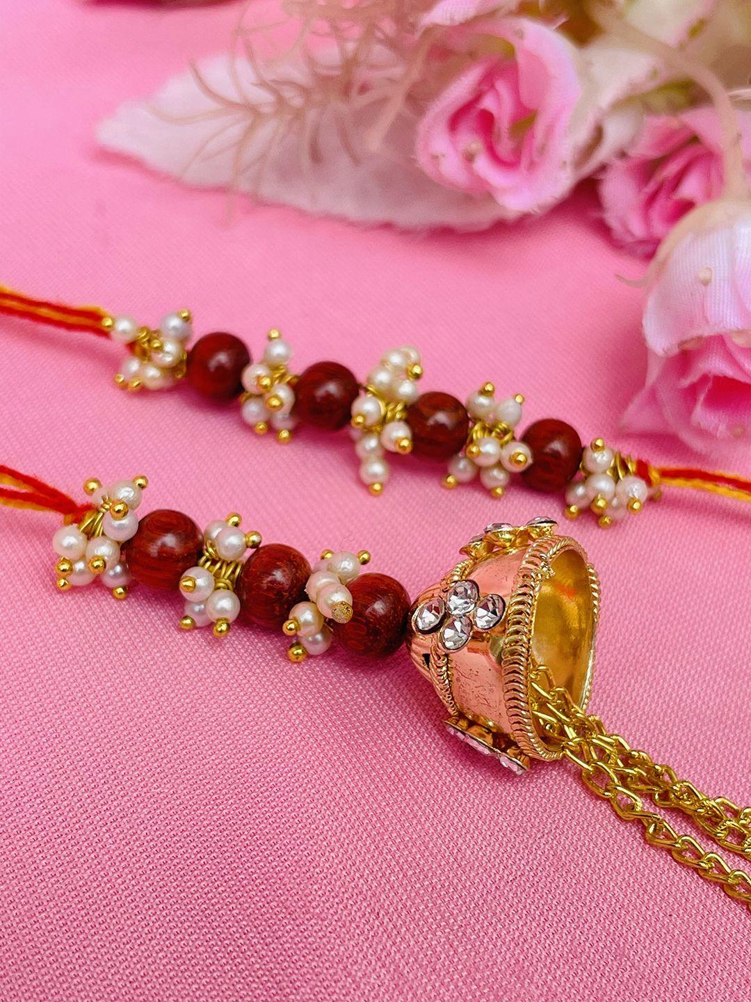 rdk unisex beads charm rakhi