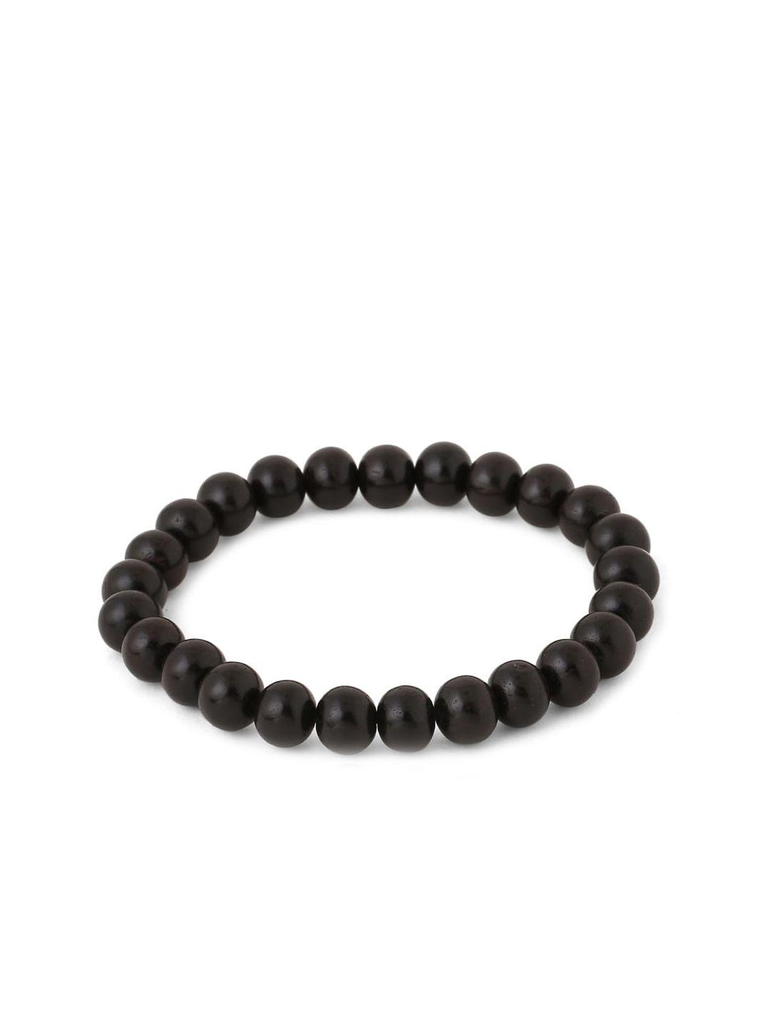 rdk unisex black stretchable bracelet