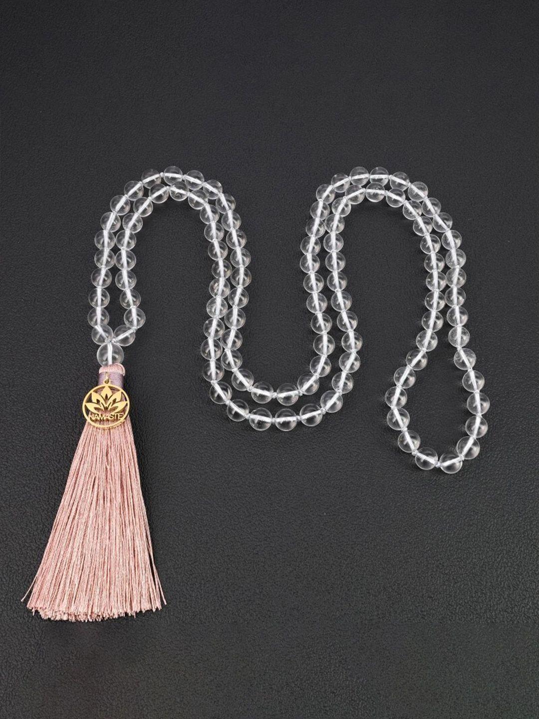 rdk unisex transparent handcrafted necklace