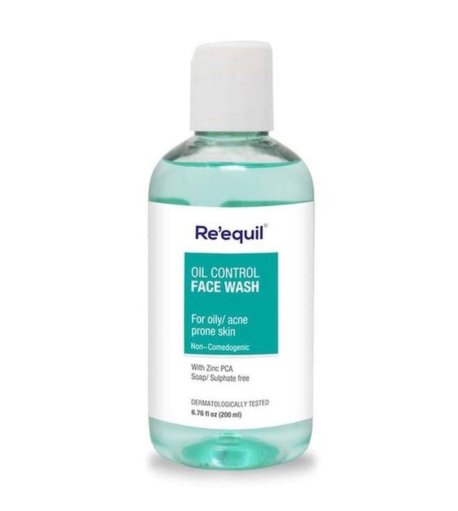 re'equil oil control & anti acne face wash - 200 ml