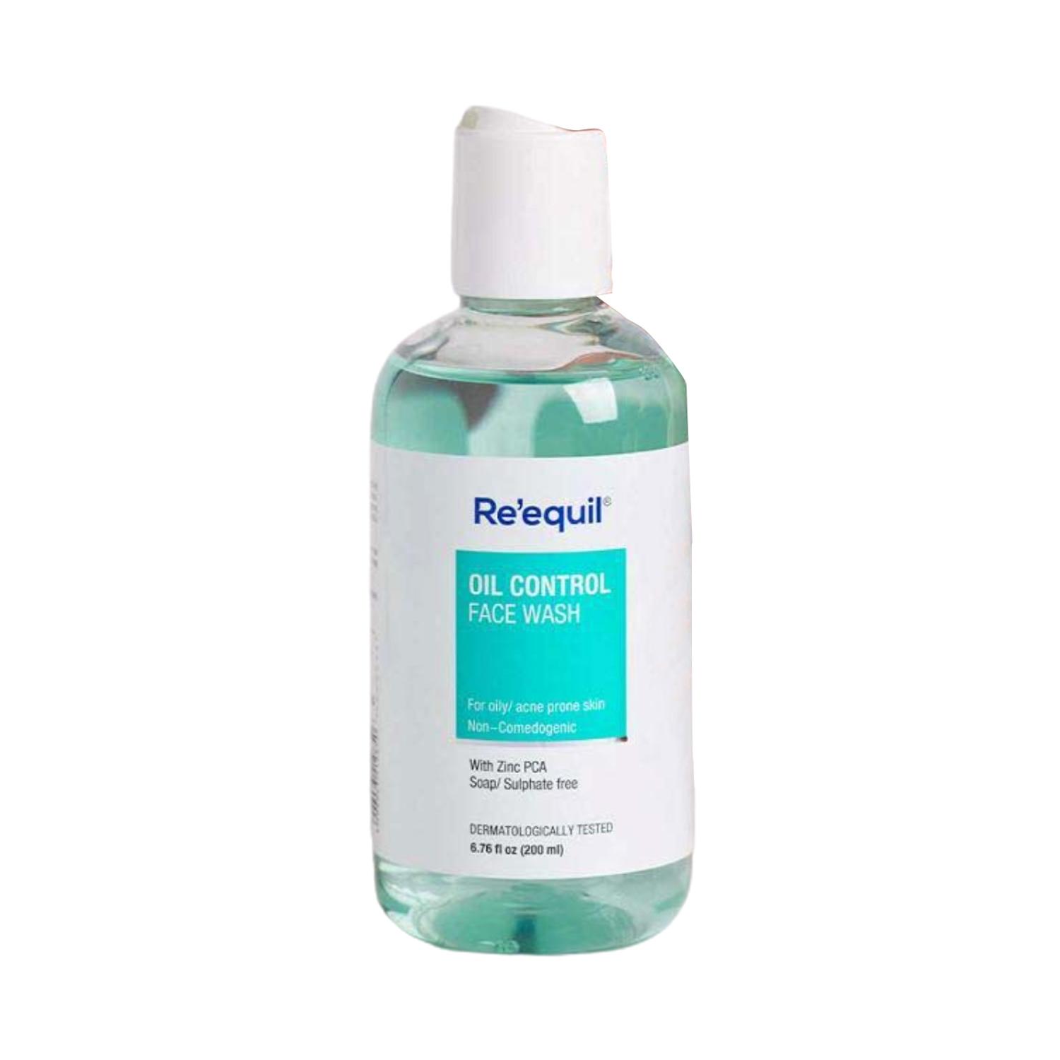 re'equil oil control face wash (200ml)