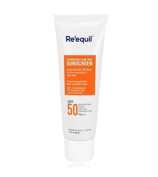 re'equil oxybenzone free sunscreen spf 50 - 50 gm