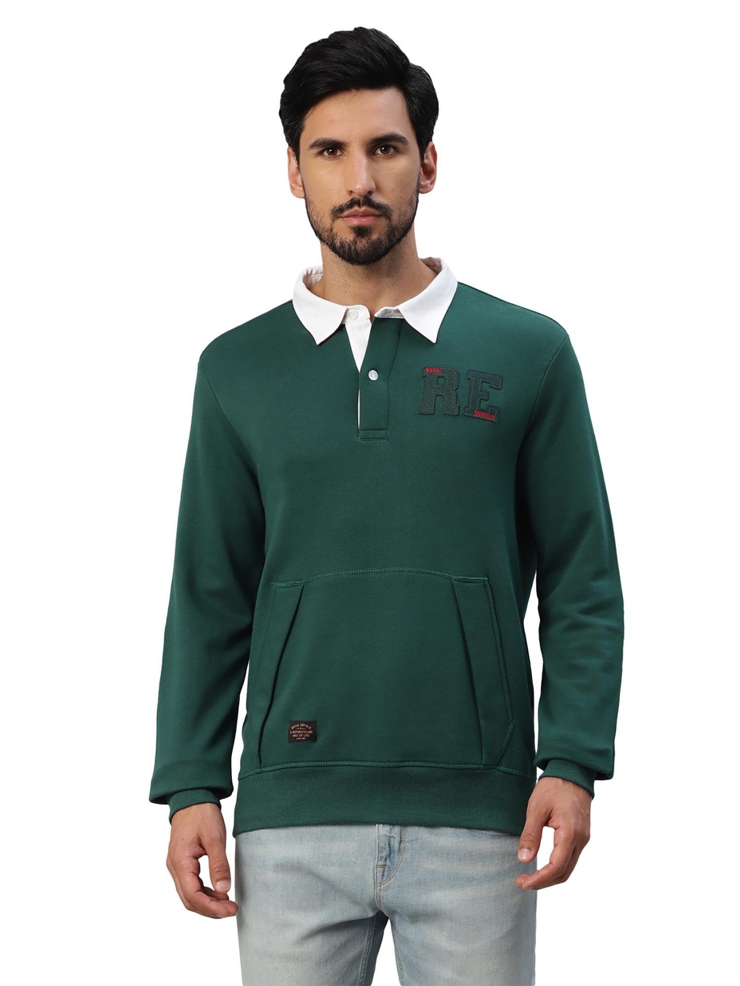 re polo sweatshirt green