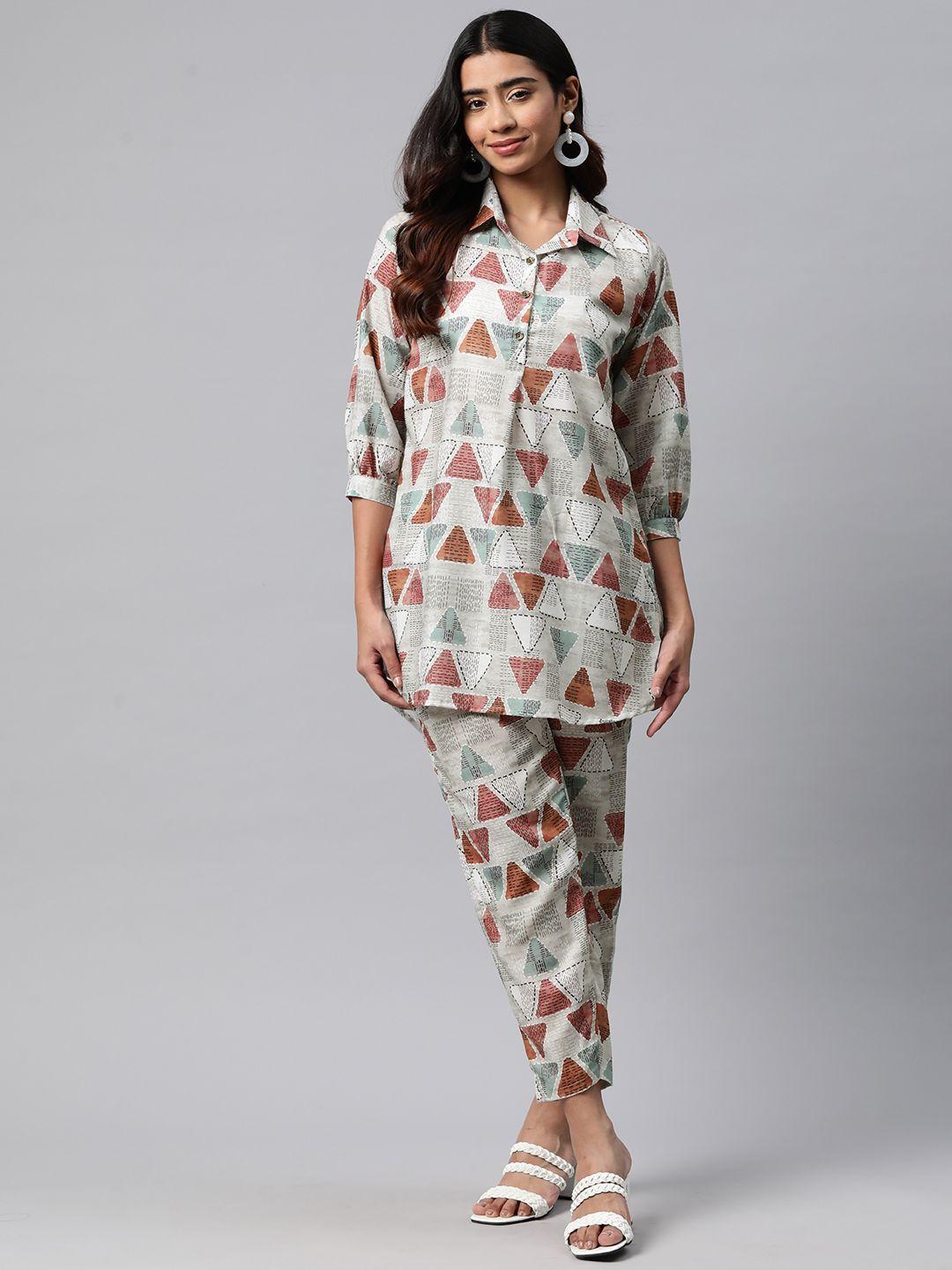 readiprint fashions printed pure cotton co-ords