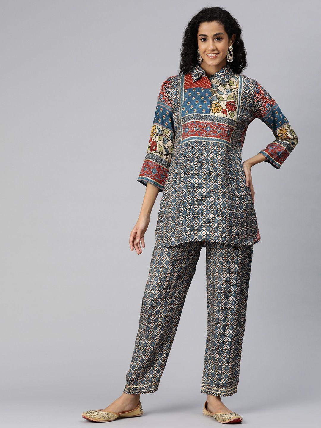 readiprint fashions women printed ethnic co-ords
