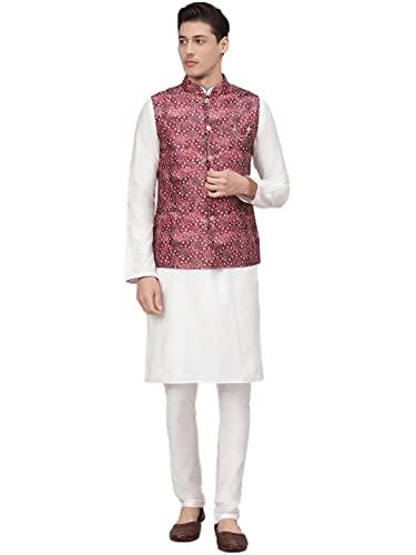 readiprint fashions womens silk blend maroon stitched kurta churidar with pyjama (green_m)