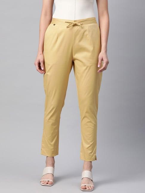 readiprint fashions yellow regular fit pants