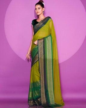 ready to wear chiffon saree