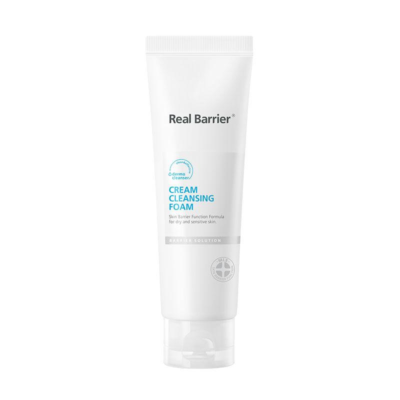 real barrier cream cleansing foam