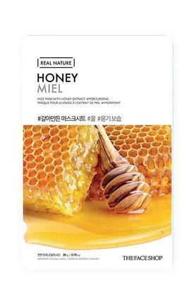 real nature honey face mask
