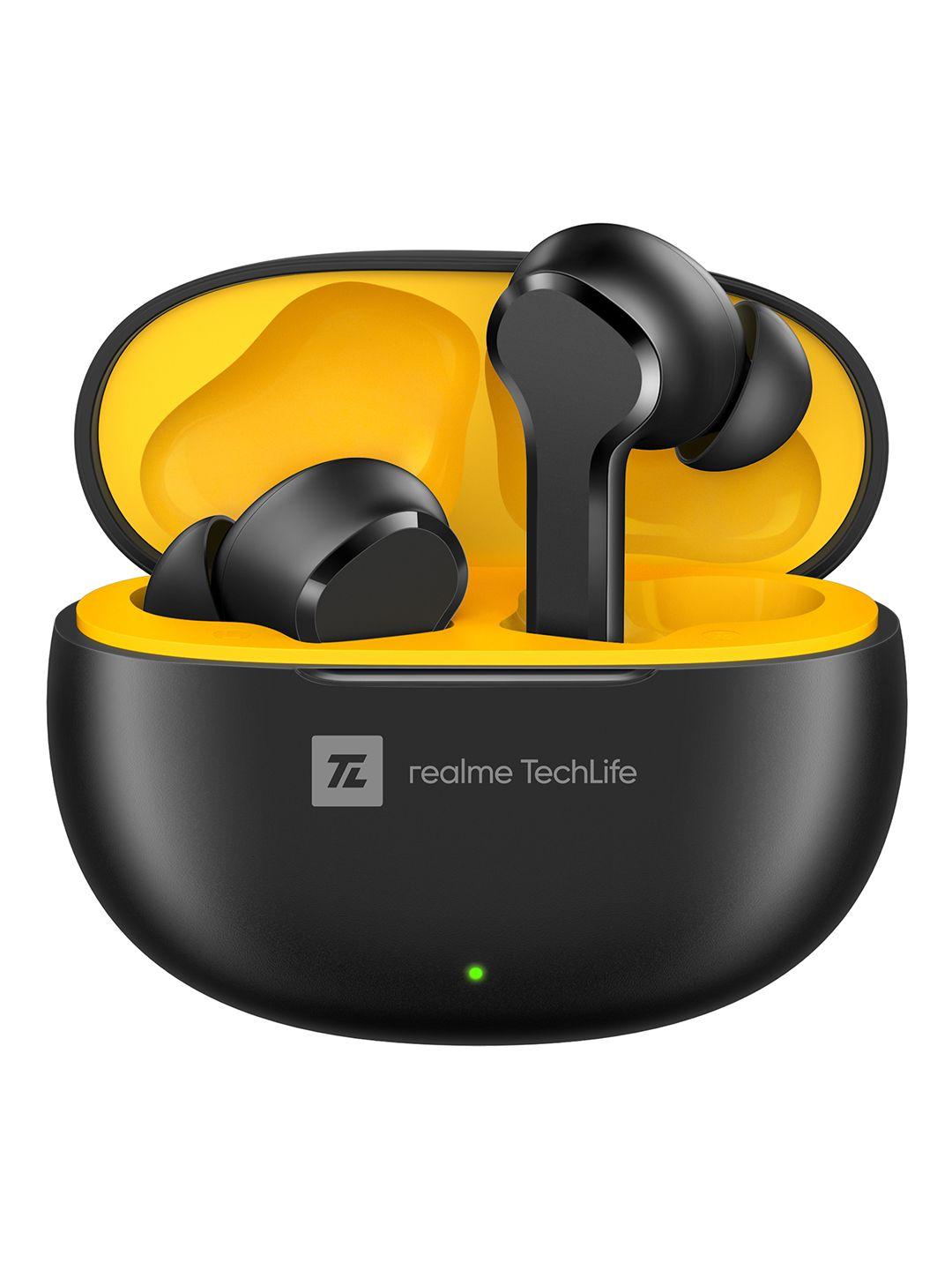 realme black techlife t100 earbuds