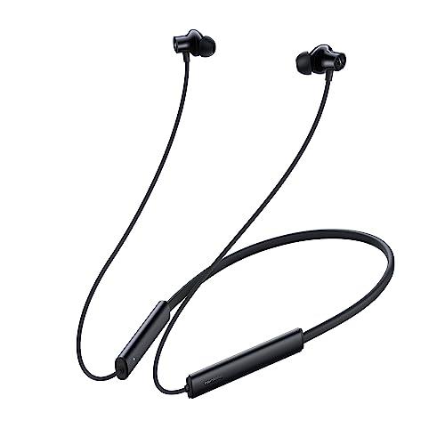 realme buds wireless 3 in-ear bluetooth headphones,30db anc, spatial audio,13.6mm dynamic bass driver,upto 40 hours playback, fast charging, 45ms low latency for gaming,dual device connection (black)