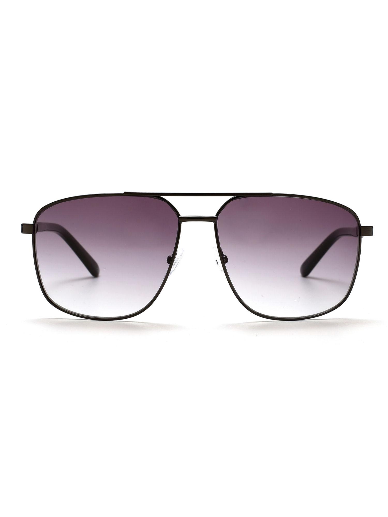 rectangle sunglasses with blue lens for men