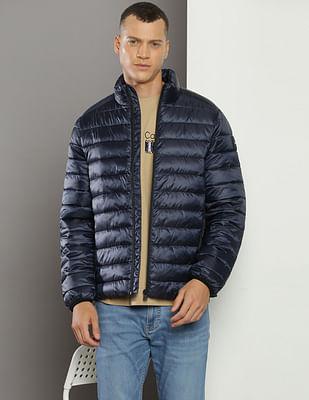 recycled polyester quilted jacket
