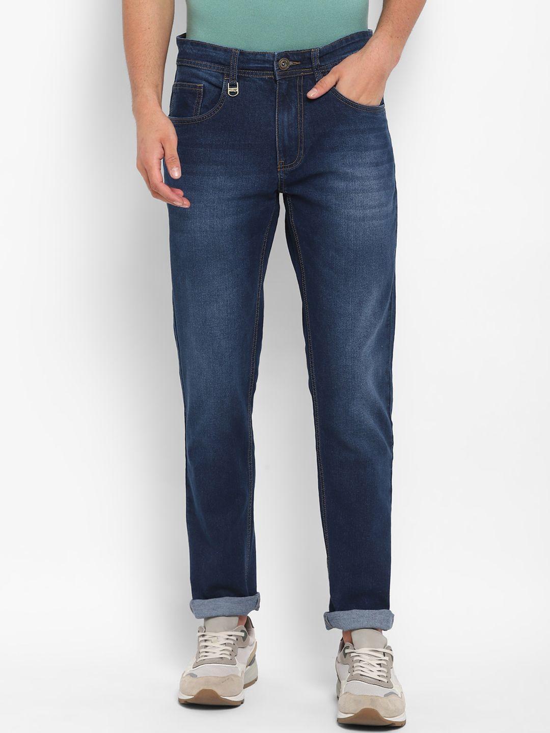red chief men blue relaxed fit heavy fade jeans