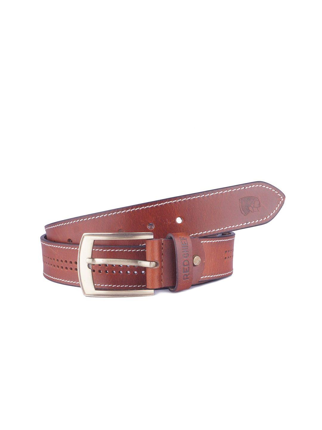 red chief men formal leather belt