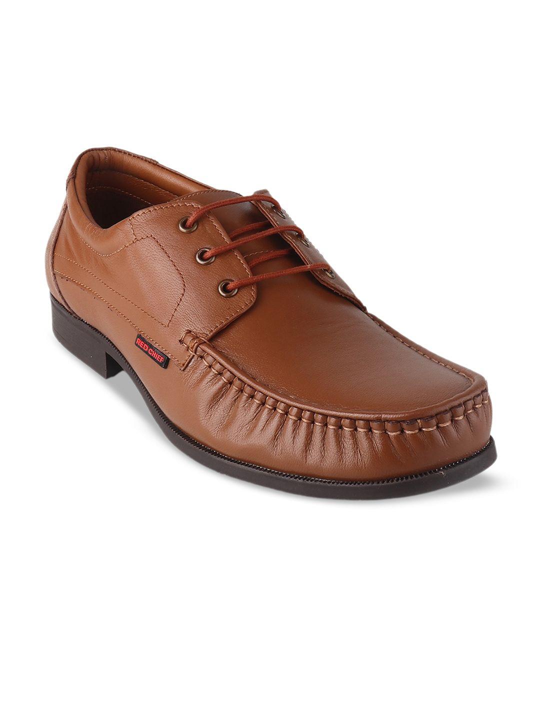 red chief men leather formal derbys